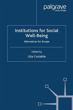 Institutions for Social Well Being (eBook, PDF)
