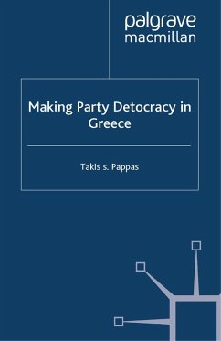 Cover Making Party Democracy in Greece (eBook, PDF)