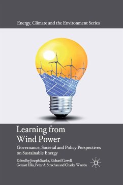 Learning from Wind Power (eBook, PDF) - Szarka, Joseph; Cowell, Richard; Ellis, Geraint; Strachan, Peter A.; Warren, Charles