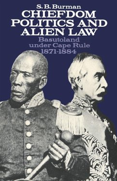 Cover Chiefdom Politics and Alien Law (eBook, PDF)