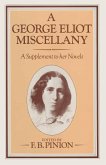A George Eliot Miscellany (eBook, PDF)