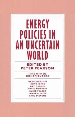Energy Policies in an Uncertain World (eBook, PDF) - Pearson, Peter