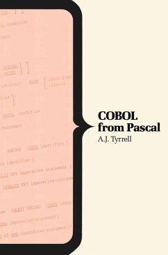 COBOL From Pascal (eBook, PDF) - Tyrrell, A. J.