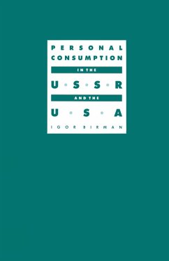 Cover Personal Consumption in the USSR and the USA (eBook, PDF)