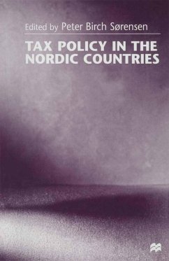 Cover Tax Policy in the Nordic Countries (eBook, PDF)