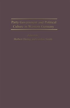 Party Government and Political Culture in Western Germany (eBook, PDF)