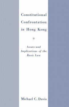 Constitutional Confrontation in Hong Kong (eBook, PDF)