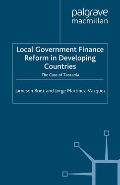 Local Government Financial Reform in Developing Countries (eBook, PDF) - Boex, J.; Martinez-Vazquez, J.