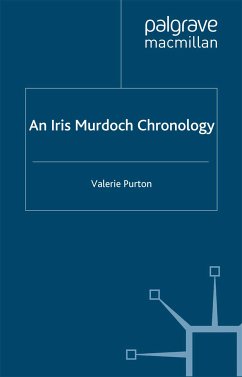 An Iris Murdoch Chronology (eBook, PDF)