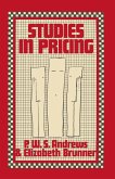 Studies in Pricing (eBook, PDF)