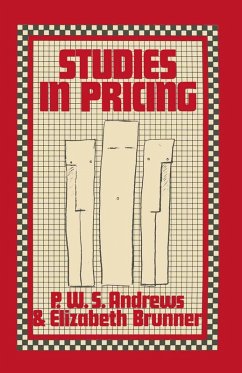 Studies in Pricing (eBook, PDF) Studies in Pricing (eBook, PDF)
