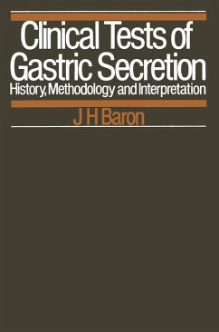 Clinical Tests of Gastric Secretion (eBook, PDF) Clinical Tests of Gastric Secretion (eBook, PDF)