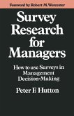 Survey Research for Managers (eBook, PDF)