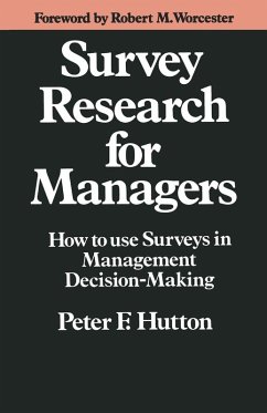 Survey Research for Managers (eBook, PDF) Survey Research for Managers (eBook, PDF)