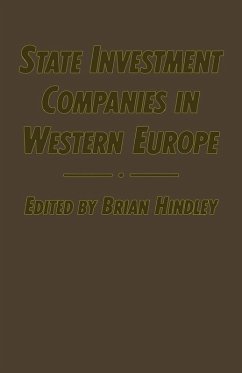 State Investment Companies in Western Europe (eBook, PDF)