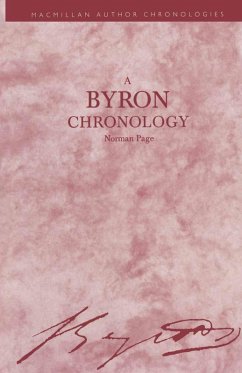 Byron Chronology (eBook, PDF) Byron Chronology (eBook, PDF)