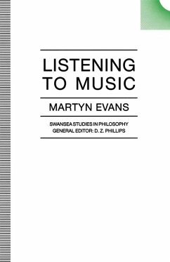 Listening to Music (eBook, PDF) - Evans, Martyn