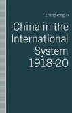 China in the International System, 1918-20 (eBook, PDF)