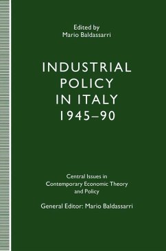 Industrial Policy in Italy, 1945-90 (eBook, PDF) - Baldassarri, Mario