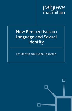New Perspectives on Language and Sexual Identity (eBook, PDF) - Morrish, E.; Sauntson, H.