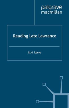 Reading Late Lawrence (eBook, PDF) - Reeve, N.