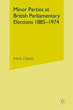 Minor Parties at British Parliamentary Elections 1885-1974 (eBook, PDF) - Craig, Frederick Walter Scott