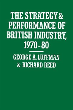 Cover The Strategy and Performance of British Industry, 1970-80 (eBook, PDF)
