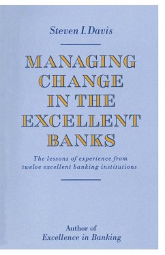 Managing Change in the Excellent Banks (eBook, PDF) - Davis, Steven I.