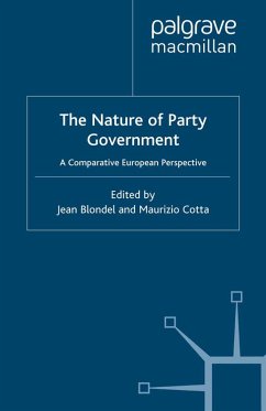 The Nature of Party Government (eBook, PDF) - Blondel, Jean