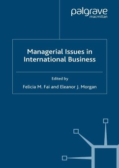 Managerial Issues in International Business (eBook, PDF)