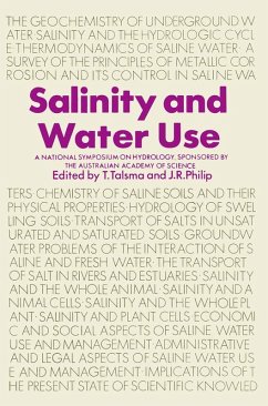 Salinity and Water Use (eBook, PDF)