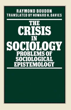 The Crisis in Sociology (eBook, PDF) - Boudon, Raymond; Davis, Howard H