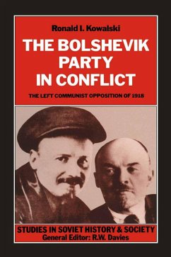 Cover Bolshevik Party in Conflict (eBook, PDF)