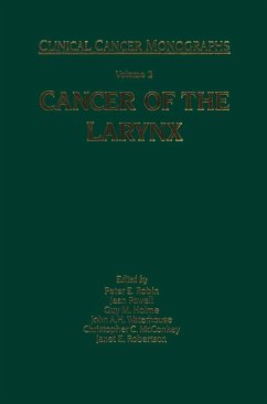 Cancer of the Larynx (eBook, PDF) - Powell, P. E.; Robin, Peter E.; Holme, Guy M.; Waterhouse, John A. H.; McConkey, Christopher C.; Robertson, Janet E.