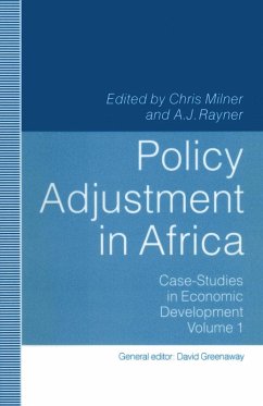 Policy Adjustment in Africa (eBook, PDF) - Milner, Chris; Rayner, A. J.