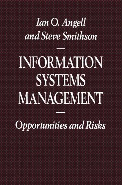 Information Systems Management (eBook, PDF) - Angell, Ian O.; Smithson, Steve