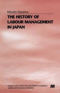 The History of Labour Management in Japan (eBook, PDF) - Hazama, Hiroshi; Sako, Trans Mari