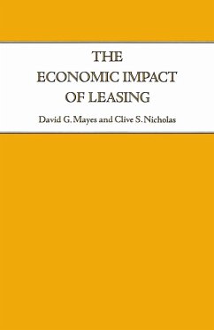The Economic Impact of Leasing (eBook, PDF) The Economic Impact of Leasing (eBook, PDF)