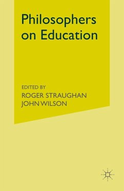 Philosophers on Education (eBook, PDF) - Wilsond, John