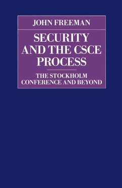 Security and the CSCE Process (eBook, PDF) - Freeman, John