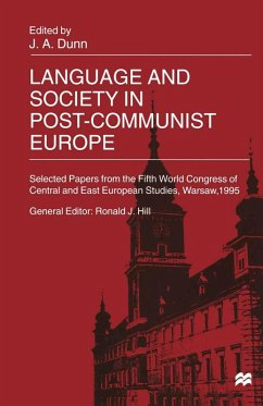 Cover Language and Society in Post-Communist Europe (eBook, PDF)