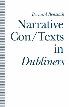 Narrative Con/Texts in Dubliners (eBook, PDF)