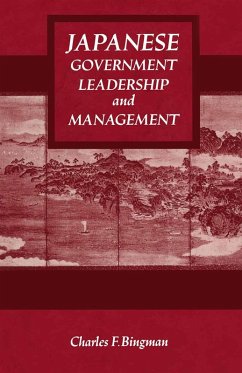 Cover Japanese Government Leadership and Management (eBook, PDF)
