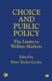 Choice and Public Policy (eBook, PDF)