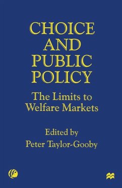 Choice and Public Policy (eBook, PDF) - Taylor-Gooby, Peter