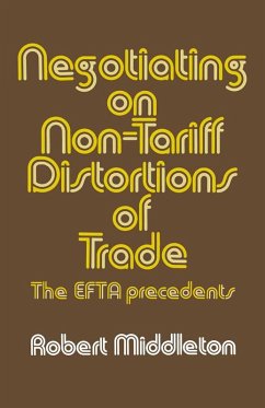 Cover Negotiating on Non-tariff Distortions of Trade (eBook, PDF)