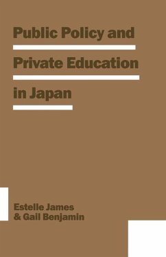 Public Policy and Private Education in Japan (eBook, PDF) Public Policy and Private Education in Japan (eBook, PDF)