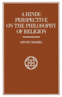 A Hindu Perspective on the Philosophy of Religion (eBook, PDF) - Sharma, Arvind