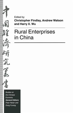Rural Enterprises in China (eBook, PDF) - Wu, Harry X.; Findlay, Christopher; Watson, Andrew
