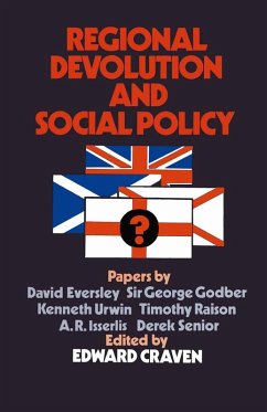 Cover Regional Devolution and Social Policy (eBook, PDF)